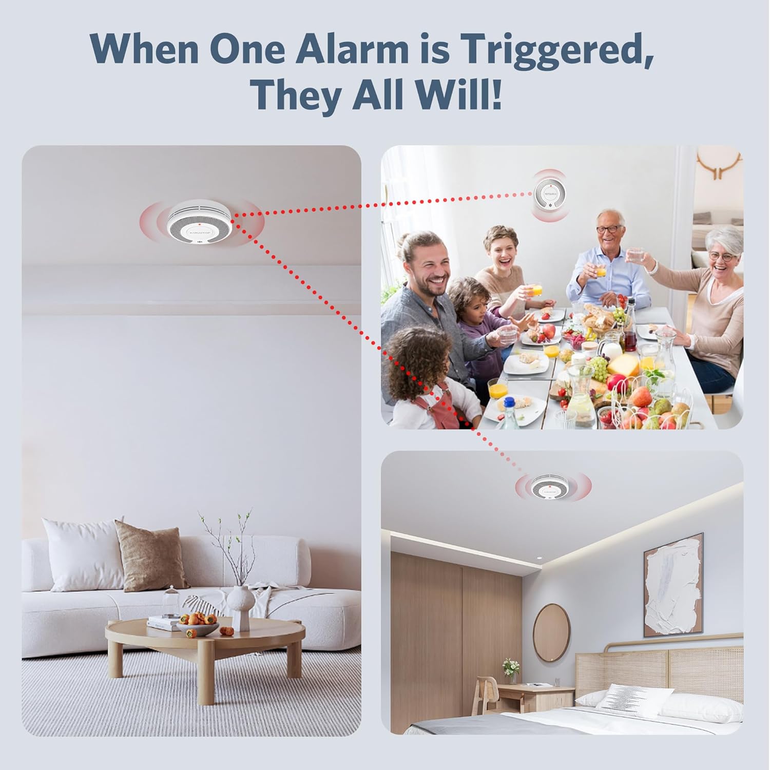Alarma de humo Tuya interconec - Smoke Detector Interconnected reseña y precio