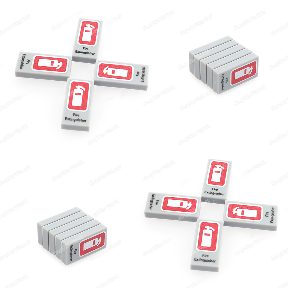 Bloques de Construcción con Di - Fire Extinguisher Small reseña y precio