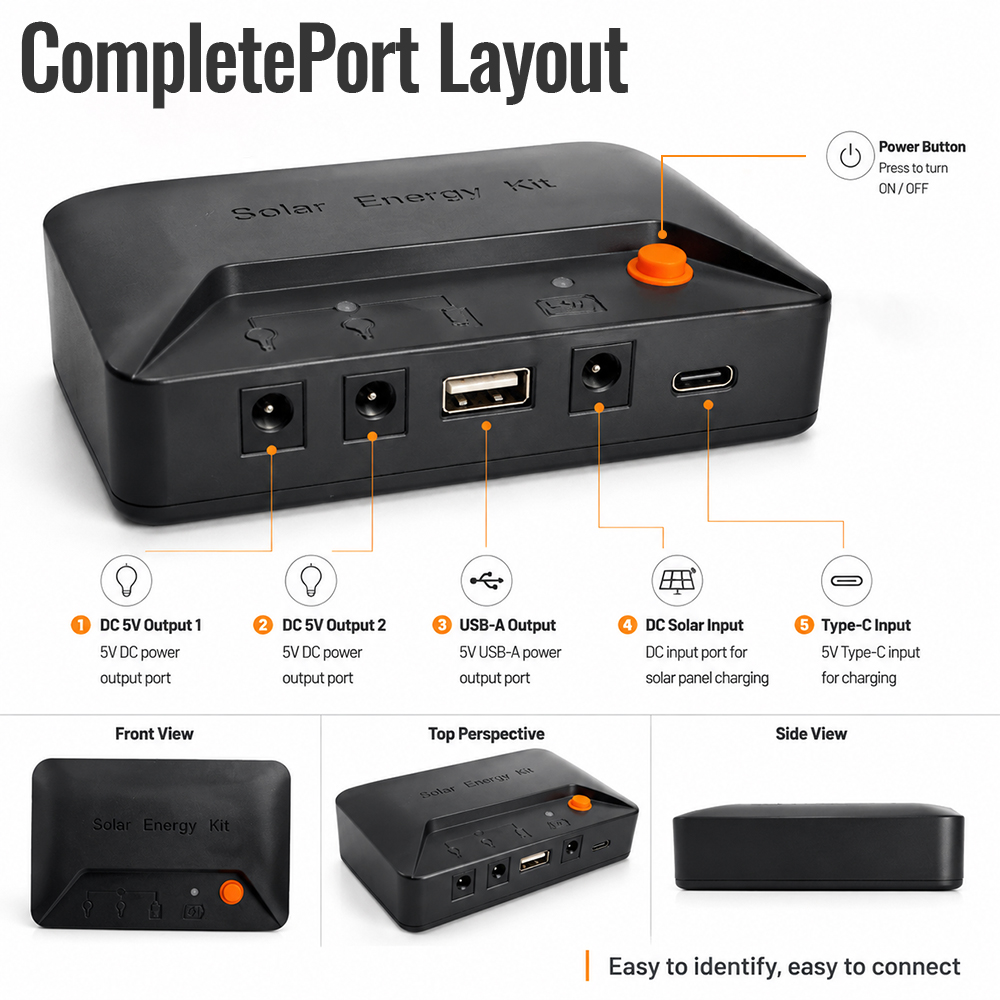 Kit de Iluminación Solar Portá - Power Outage Light reseña y precio