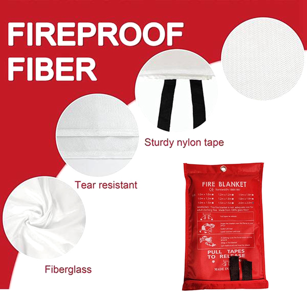 Manta contra incendios de emer - Fire Blanket Kitchen reseña y precio
