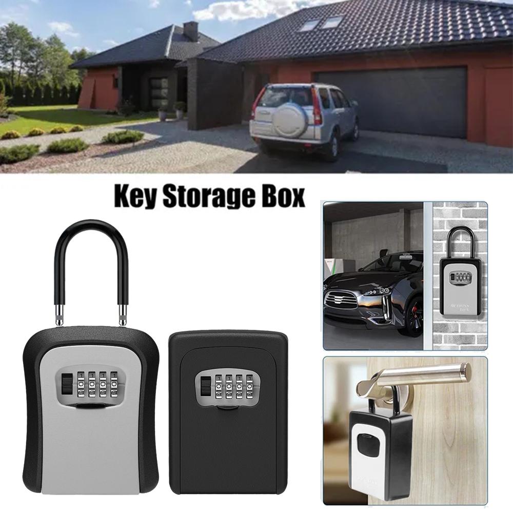 Caja de almacenamiento de llav - Lockbox Key Secure reseña y precio
