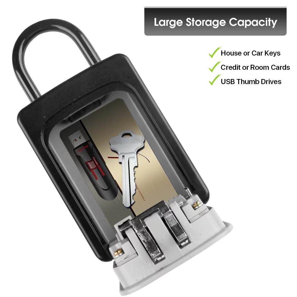 Caja de almacenamiento de llav - Lockbox Key Secure reseña y precio