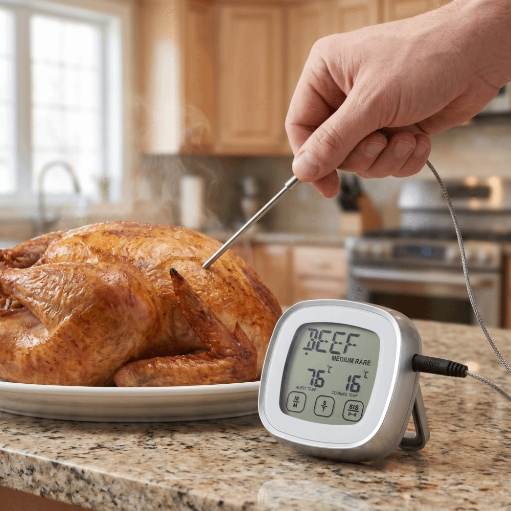 Termómetro Digital para Carne  - Pool Alarm Float reseña y precio