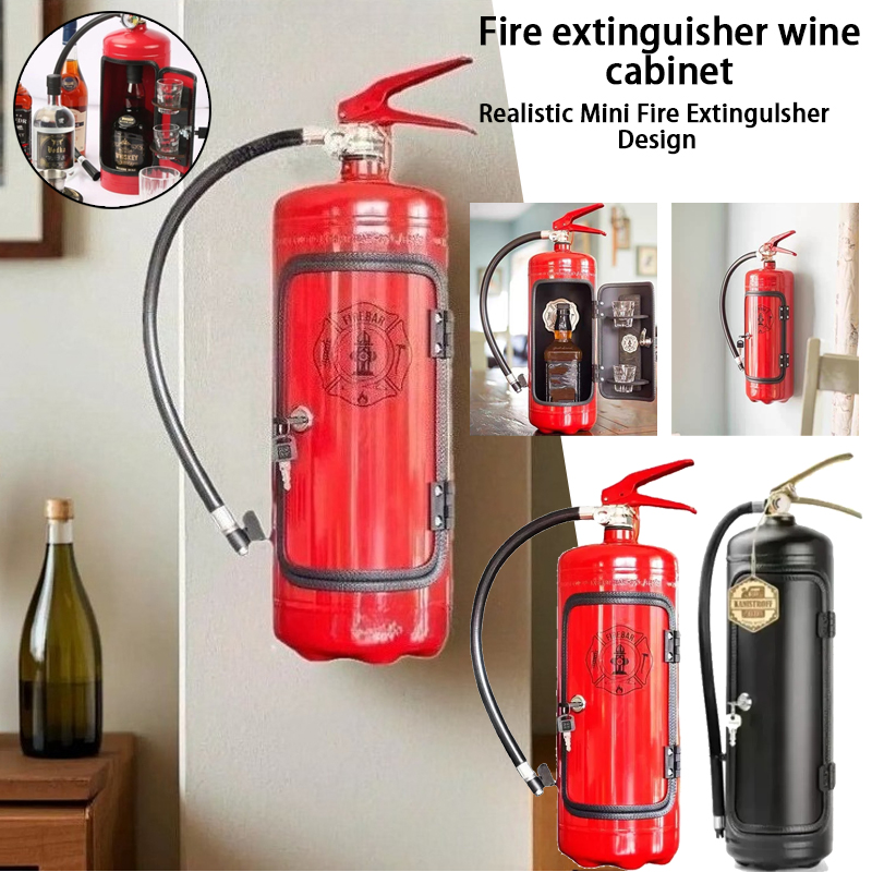 Mini extintor de metal, decora - Fire Extinguisher Small reseña y precio