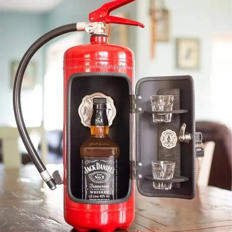 Mini extintor de metal, decora - Fire Extinguisher Small reseña y precio