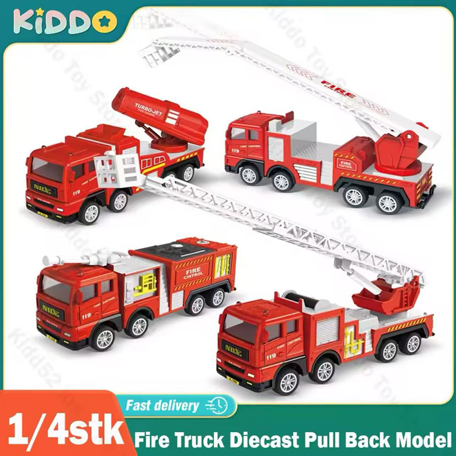 Camión de bomberos de aleación - Fire Escape Ladder reseña y precio