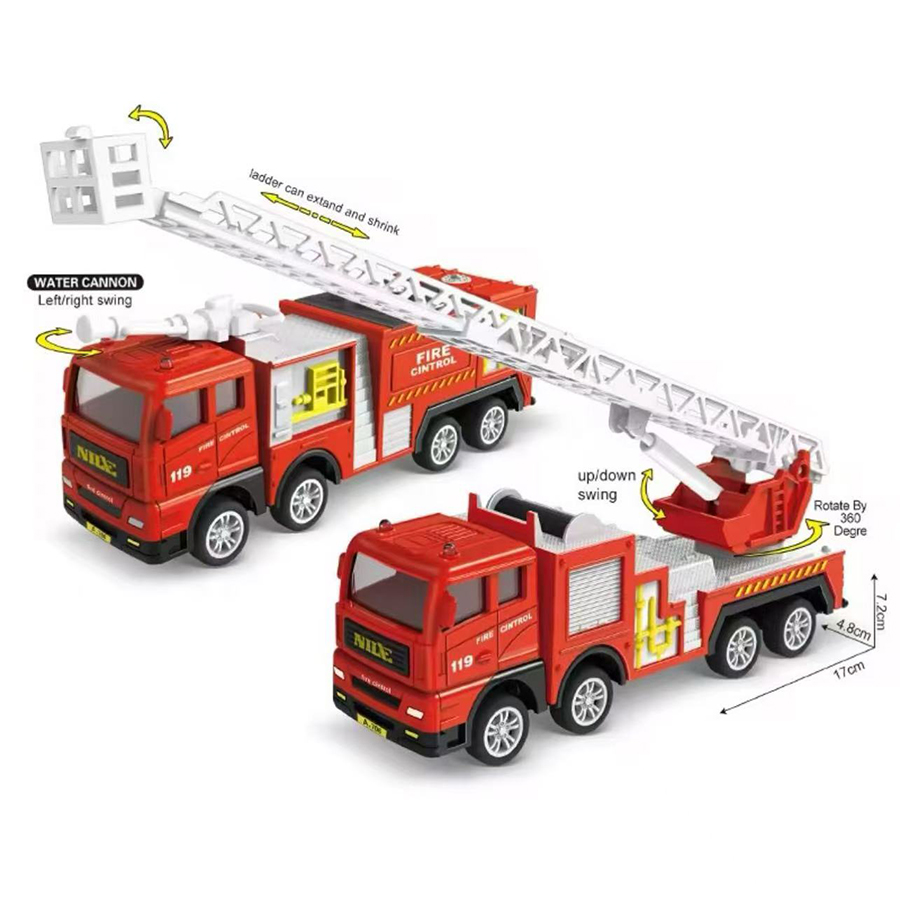 Camión de bomberos de aleación - Fire Escape Ladder reseña y precio
