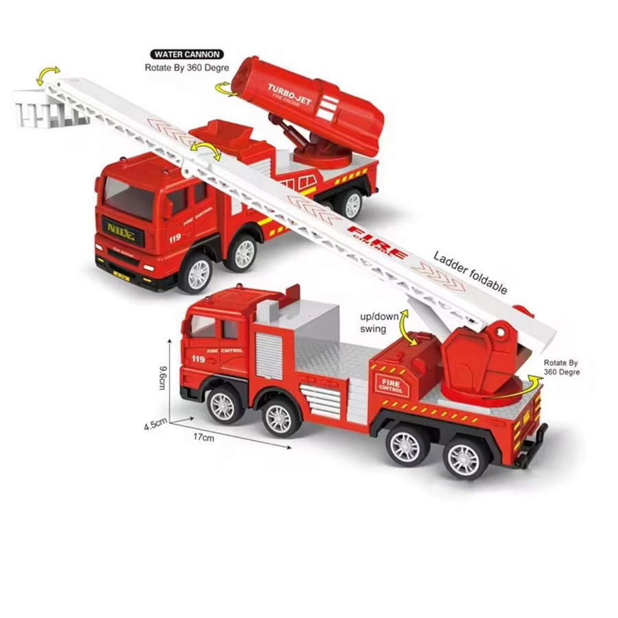 Camión de bomberos de aleación - Fire Escape Ladder reseña y precio