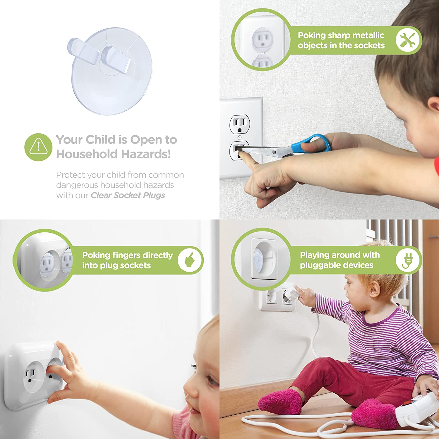 10 Cubiertas para Enchufes, Es - Outlet Cover Baby reseña y precio