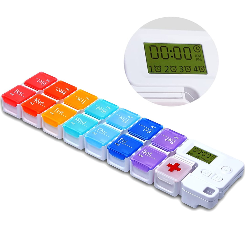 Organizador de pastillas de 7  - Medicine Cabinet Lock reseña y precio